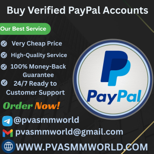 Buy Verified PayPal Accounts